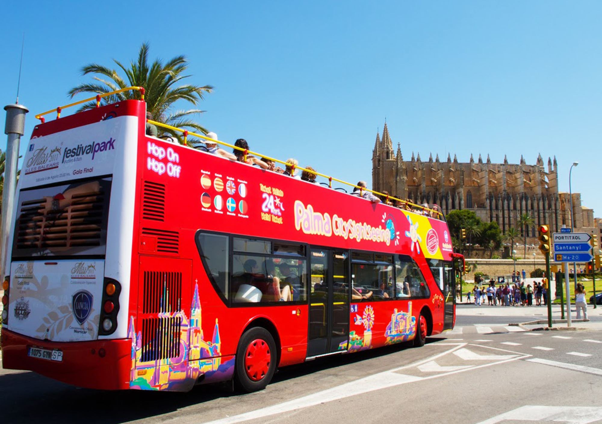 réservations visites guidées Bus Touristique City Sightseeing Palma de Mallorca billets visiter